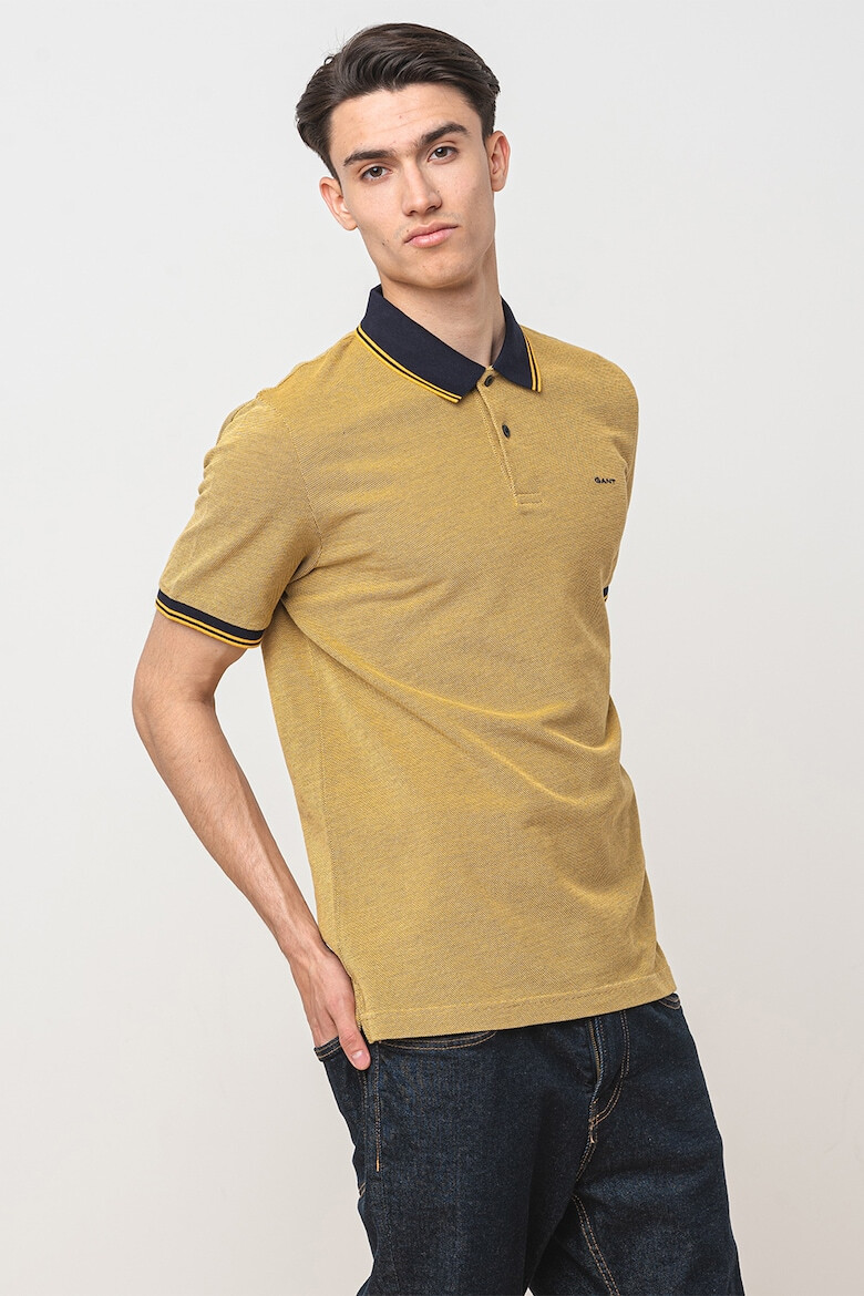 Gant Tricou polo cu model pique - Pled.ro