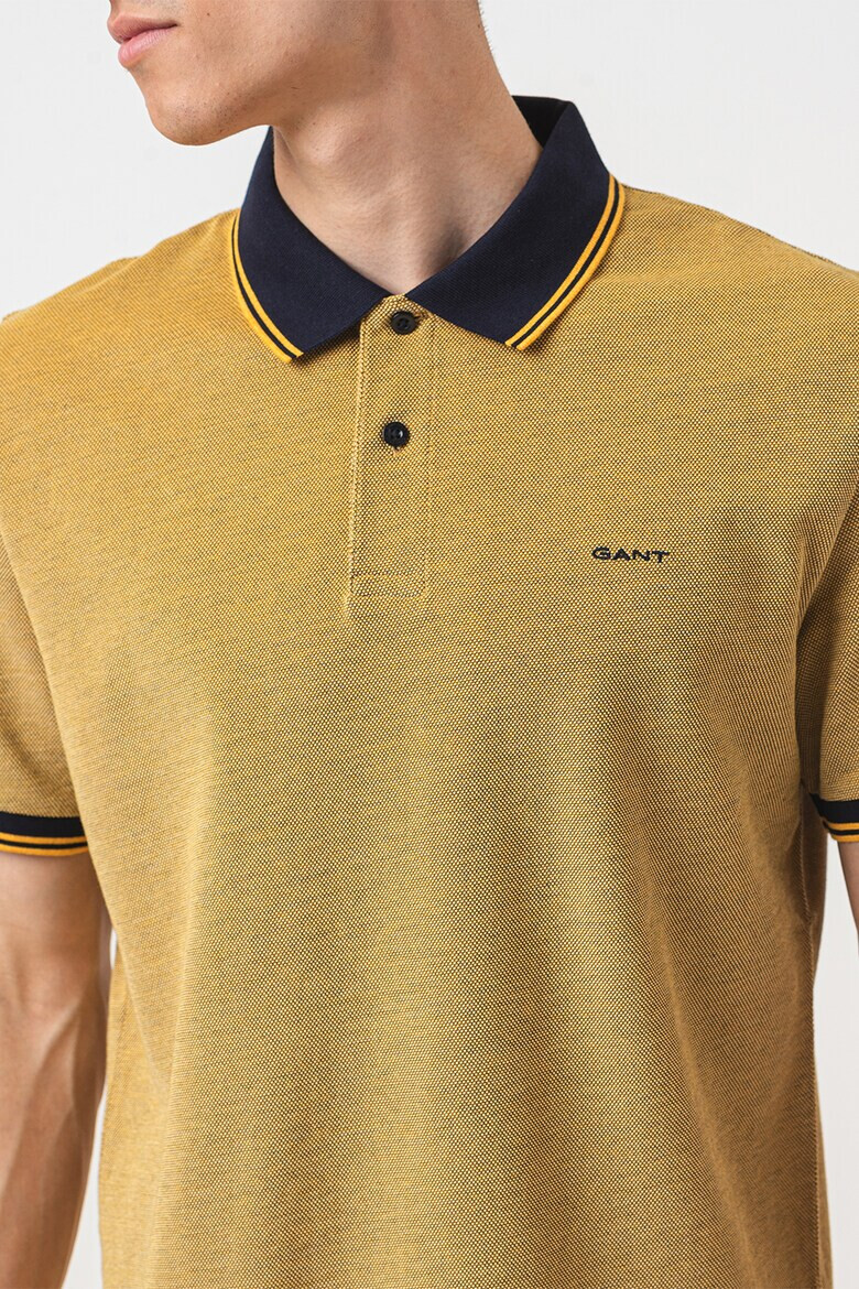 Gant Tricou polo cu model pique - Pled.ro