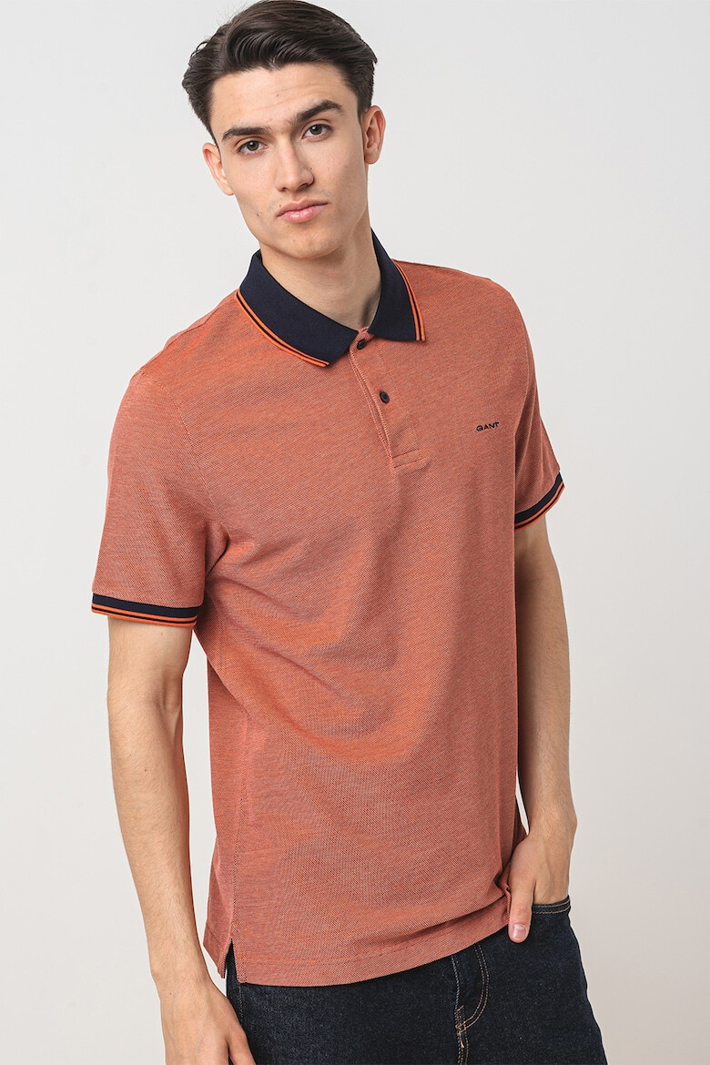 Gant Tricou polo cu model pique - Pled.ro