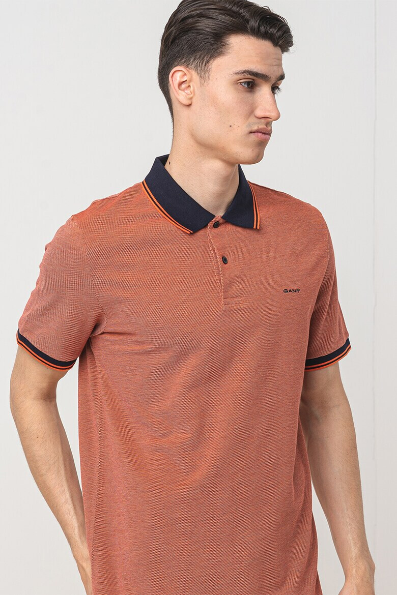 Gant Tricou polo cu model pique - Pled.ro