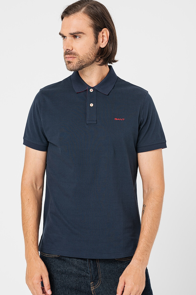 Gant Tricou polo din amestec de bumbac - Pled.ro