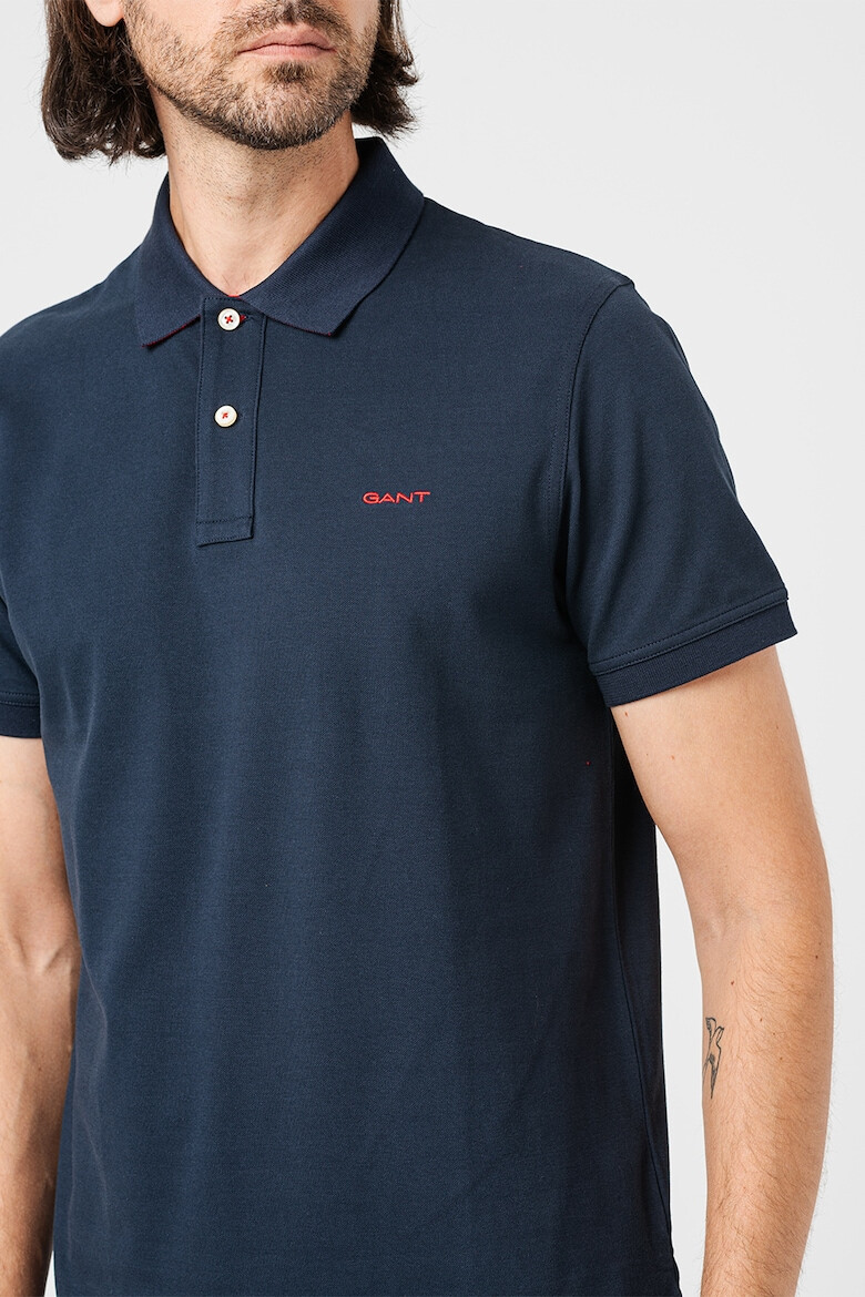 Gant Tricou polo din amestec de bumbac - Pled.ro