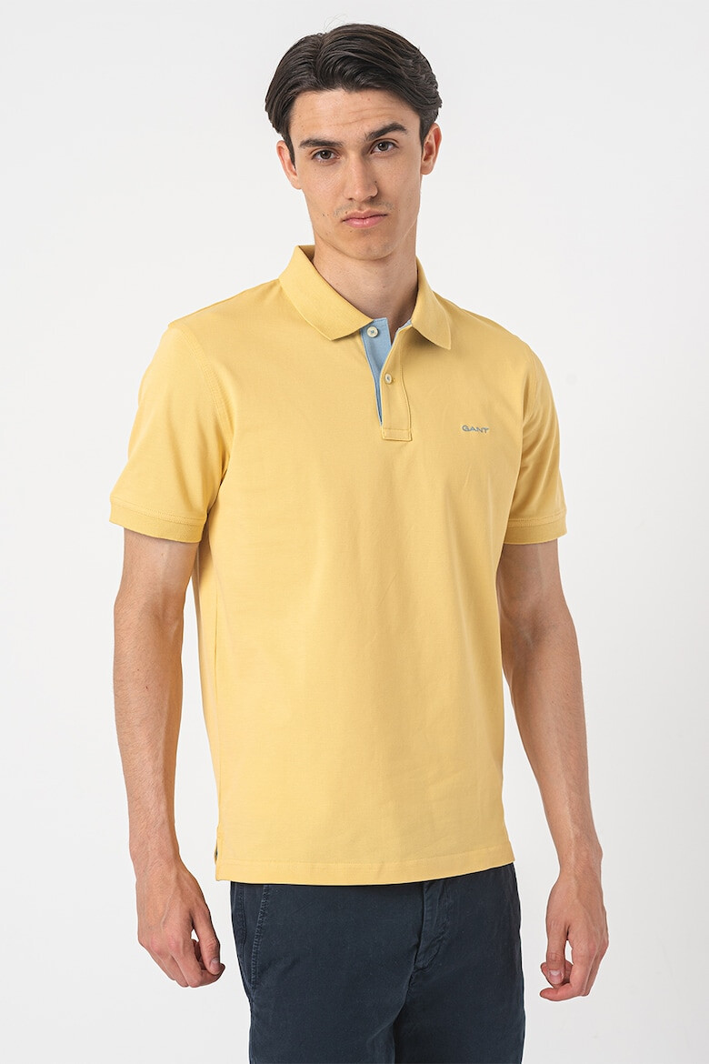 Gant Tricou polo din amestec de bumbac - Pled.ro