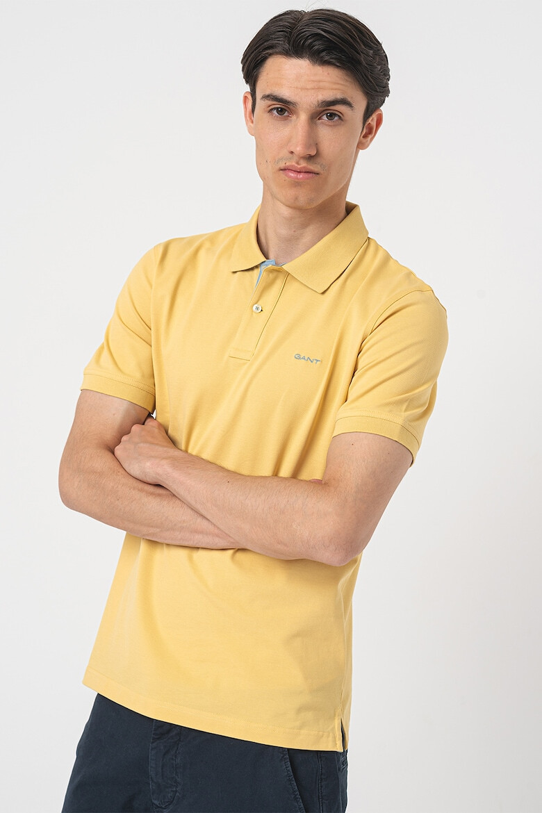 Gant Tricou polo din amestec de bumbac - Pled.ro