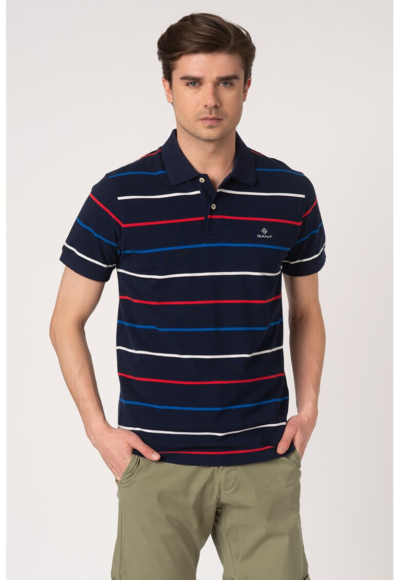 Gant Tricou polo din material pique - Pled.ro