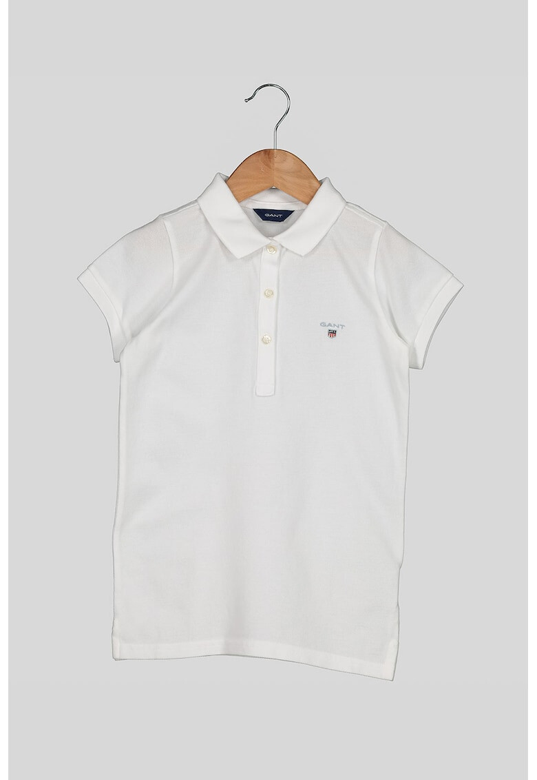 Gant Tricou polo din material pique cu logo - Pled.ro