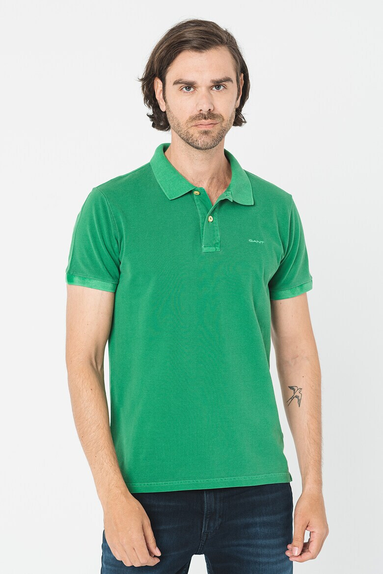 Gant Tricou polo din piqué de bumbac - Pled.ro