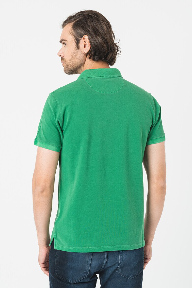 Gant Tricou polo din piqué de bumbac - Pled.ro