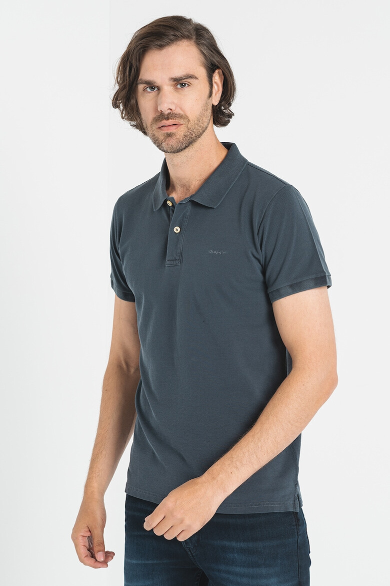 Gant Tricou polo din piqué de bumbac - Pled.ro