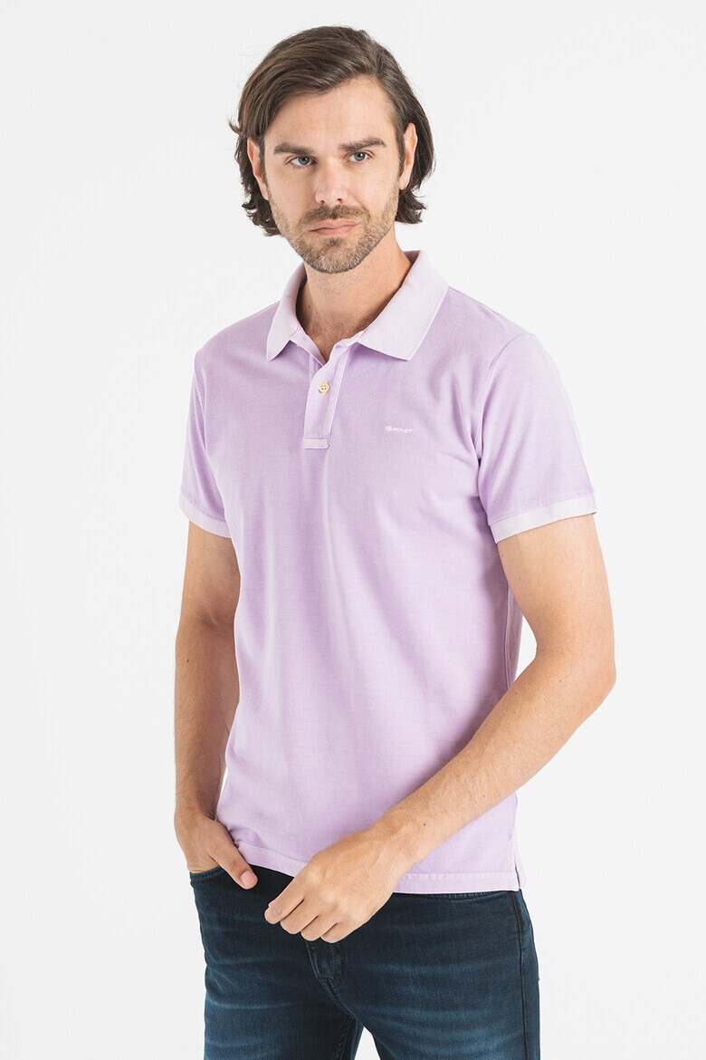 Gant Tricou polo din piqué de bumbac - Pled.ro