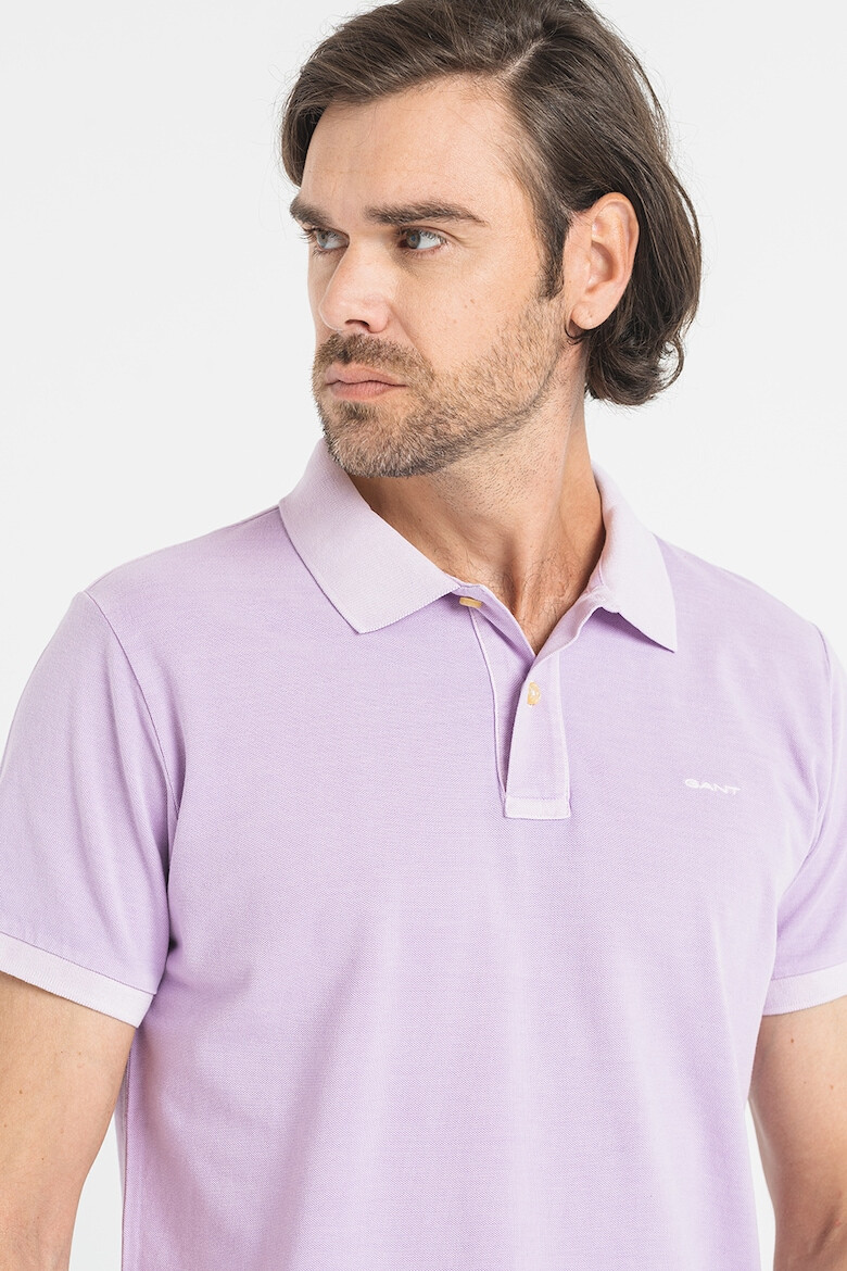 Gant Tricou polo din piqué de bumbac - Pled.ro