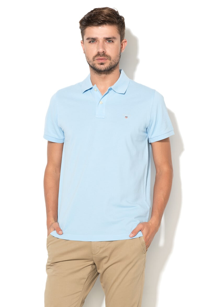 Gant Tricou polo regular fit cu logo brodat 2201 - Pled.ro