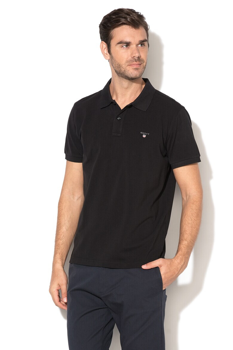 Gant Tricou polo regular fit cu logo brodat 2201 - Pled.ro