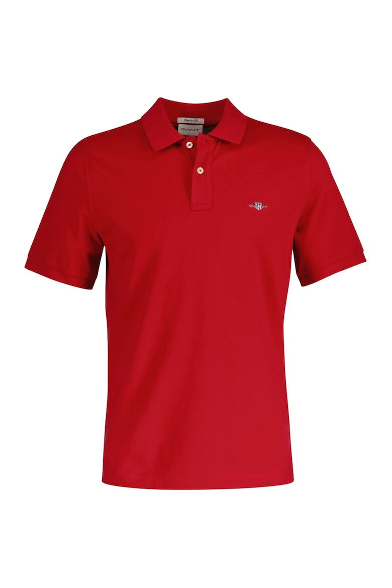 Gant Tricou polo regular fit de bumbac Shield - Pled.ro