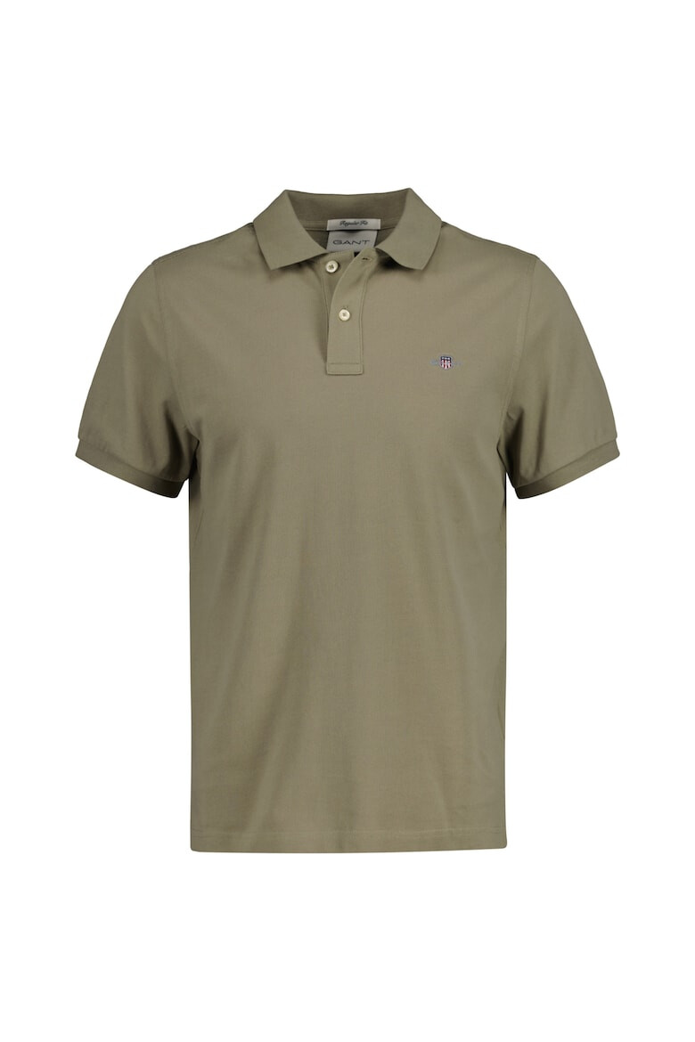 Gant Tricou polo regular fit de bumbac Shield - Pled.ro