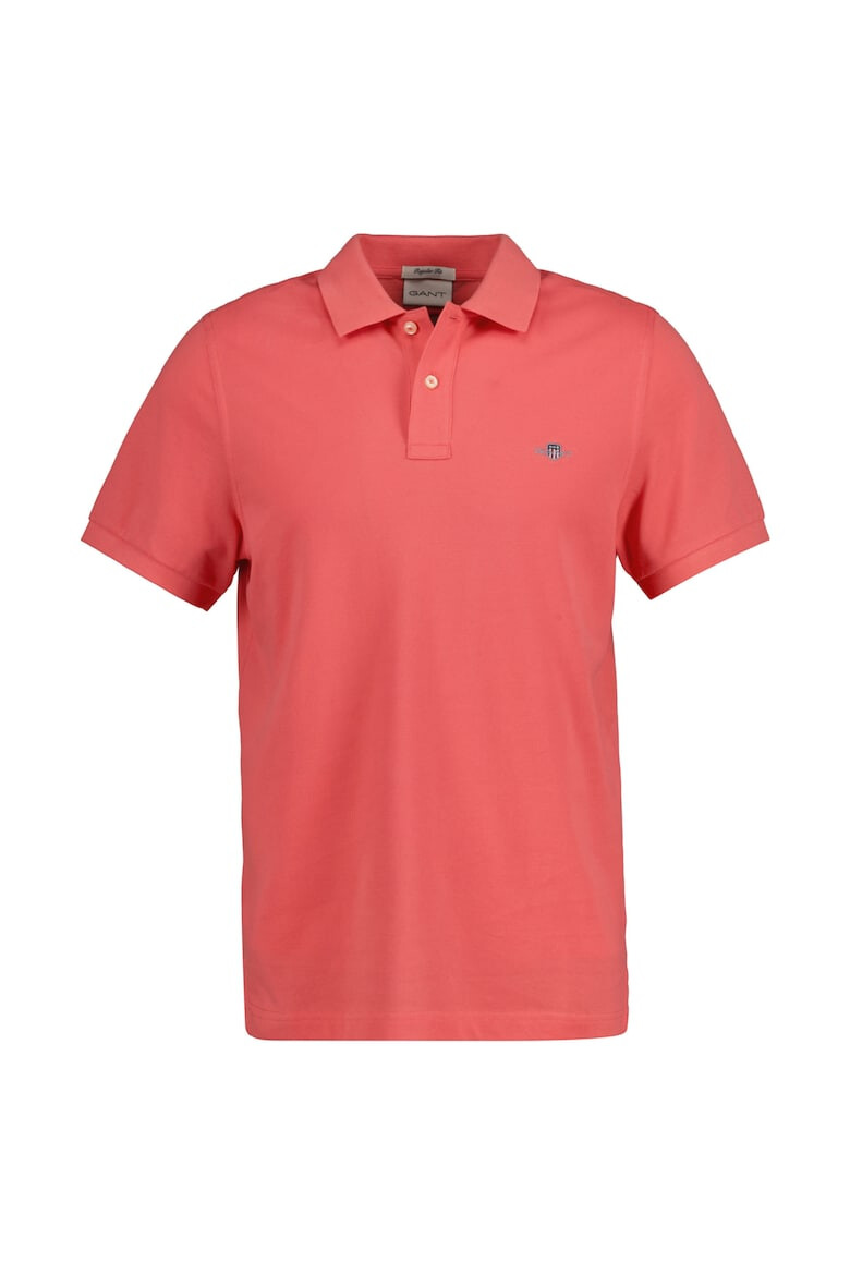 Gant Tricou polo regular fit de bumbac Shield - Pled.ro