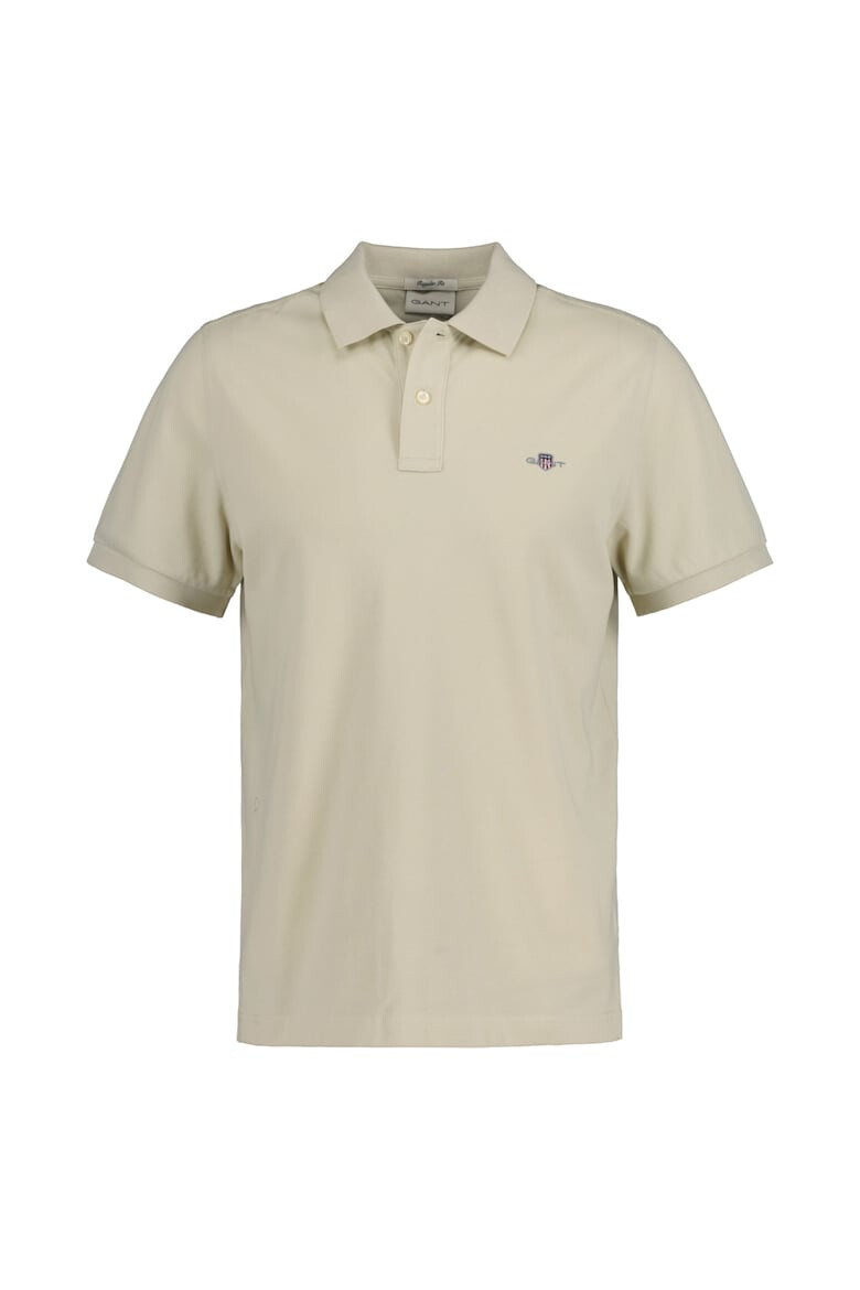 Gant Tricou polo regular fit de bumbac Shield - Pled.ro