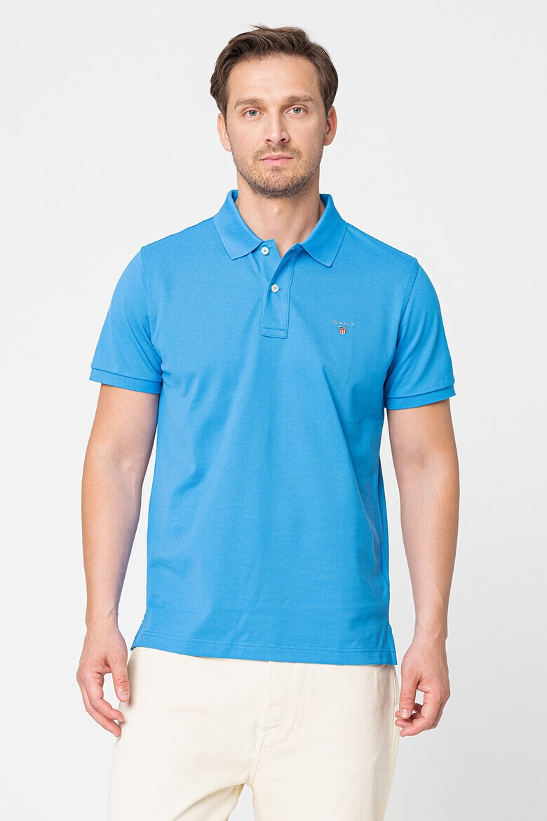 Gant Tricou polo regular fit din material pique Original Regular - Pled.ro