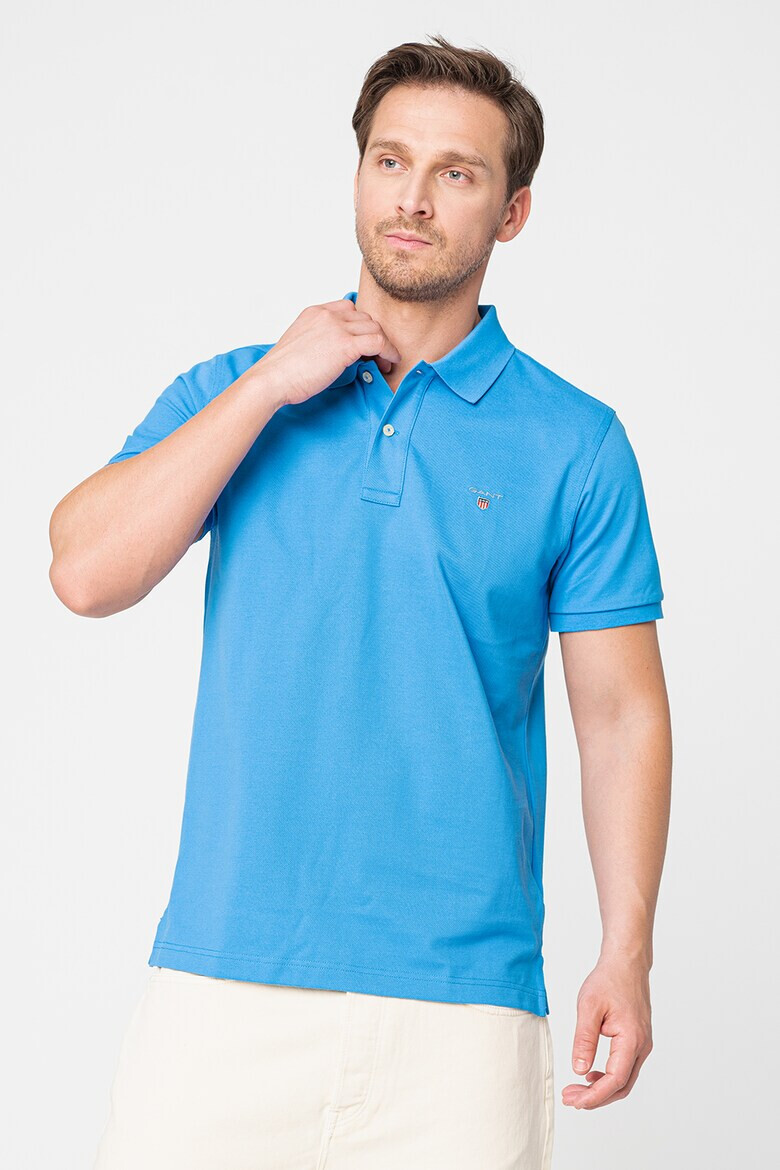 Gant Tricou polo regular fit din material pique Original Regular - Pled.ro