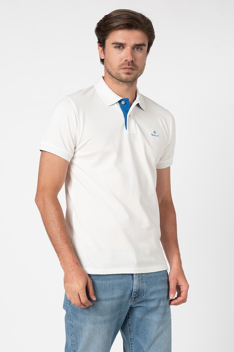 Gant Tricou polo regular fit din pique - Pled.ro