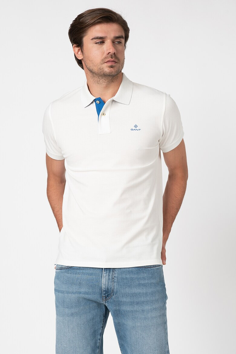 Gant Tricou polo regular fit din pique - Pled.ro