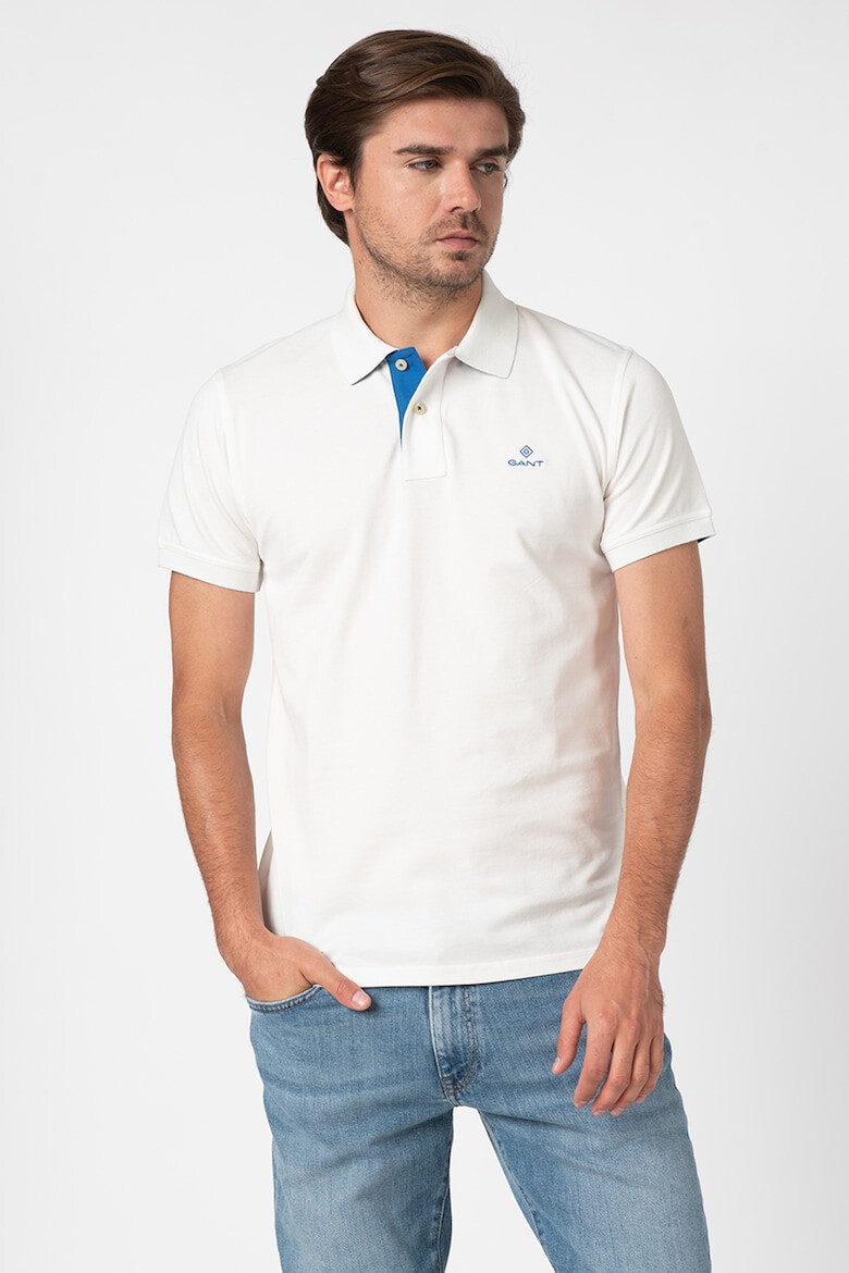 Gant Tricou polo regular fit din pique - Pled.ro