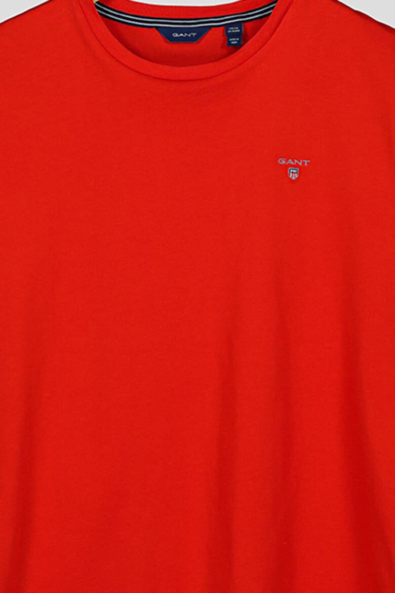 Gant Tricou regular fit cu decolteu la baza gatului si logo - Pled.ro