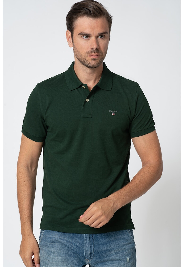 Gant Tricou regular fit din pique - Pled.ro