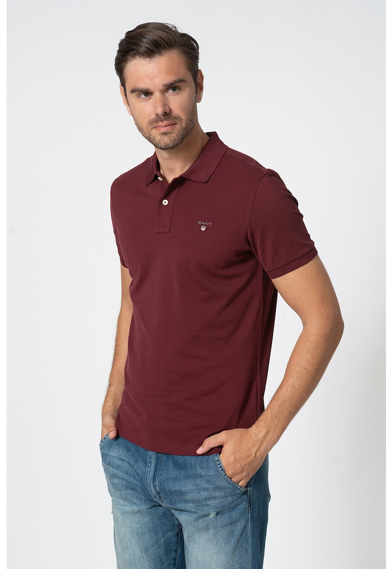 Gant Tricou regular fit din pique - Pled.ro