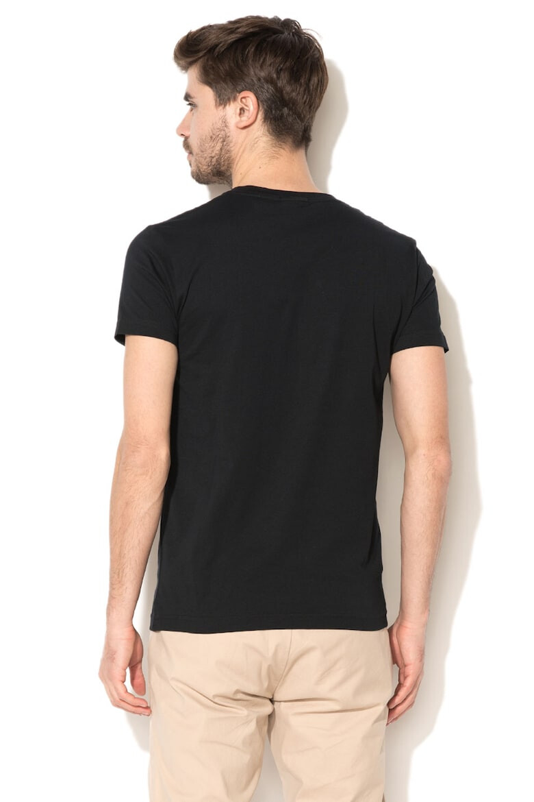 Gant Tricou slim fit cu decolteu in V Original 10005 - Pled.ro