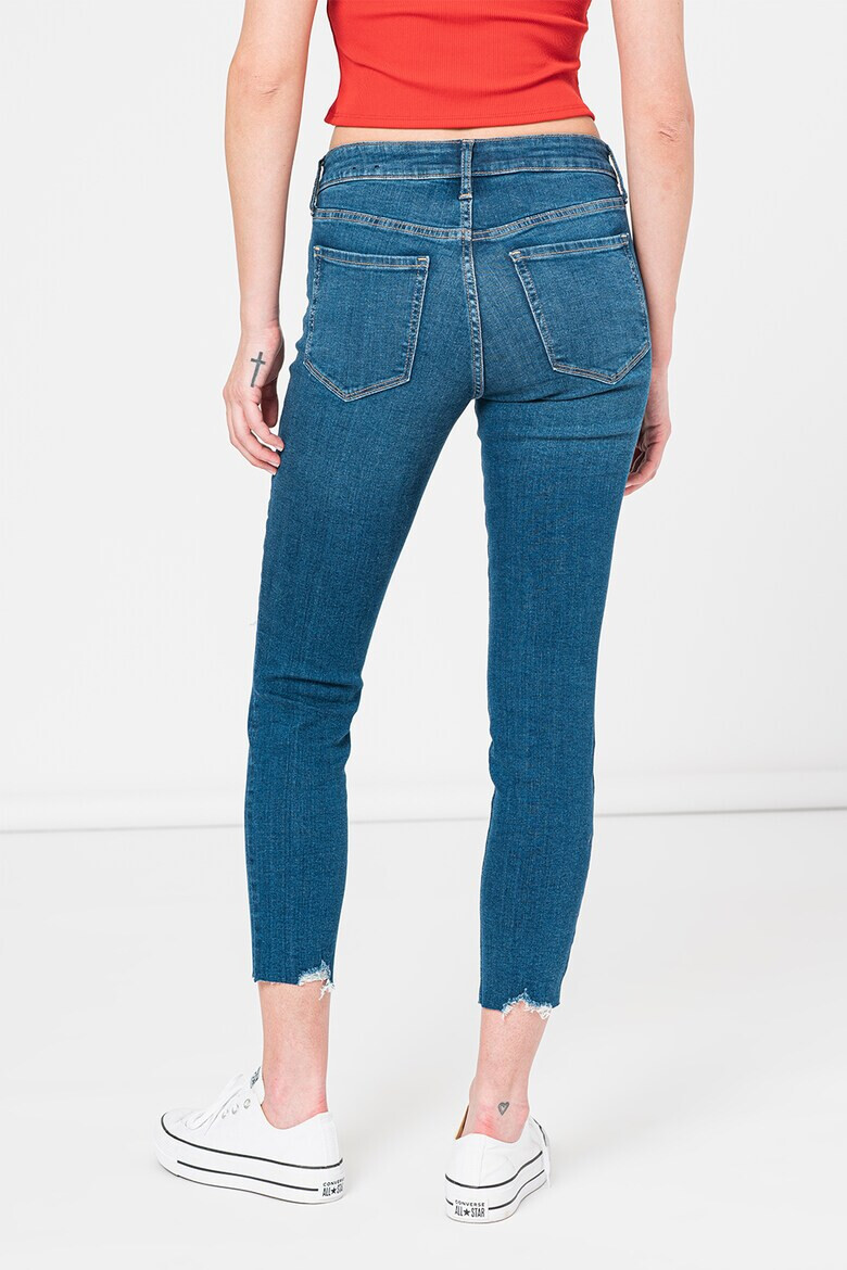 GAP Blugi skinny crop cu rupturi decorative - Pled.ro