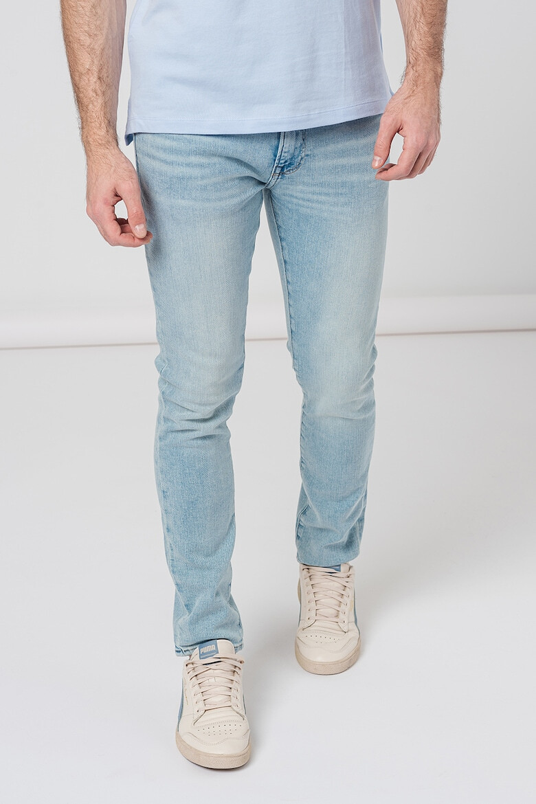 GAP Blugi skinny cu aspect decolorat - Pled.ro