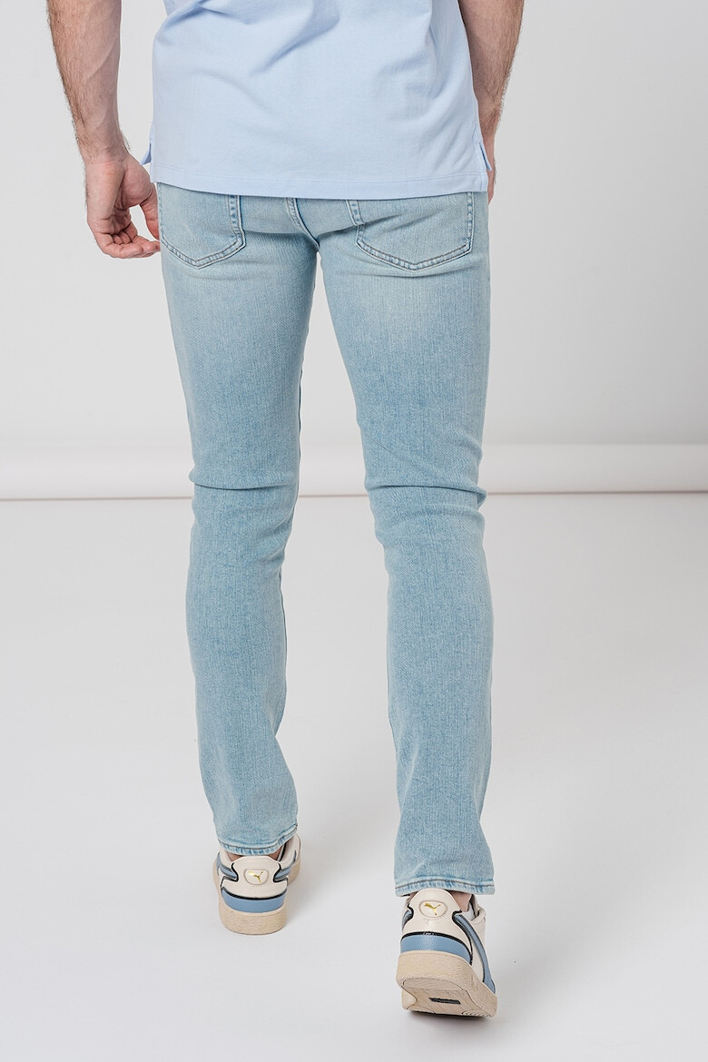 GAP Blugi skinny cu aspect decolorat - Pled.ro