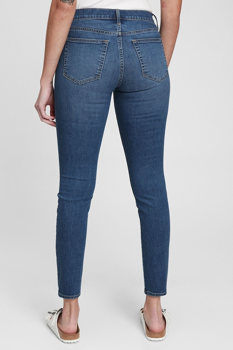 GAP Blugi skinny cu talie medie - Pled.ro