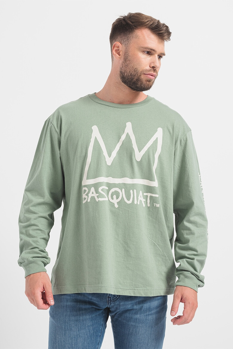 GAP Bluza cu imprimeu Basquiat - Pled.ro