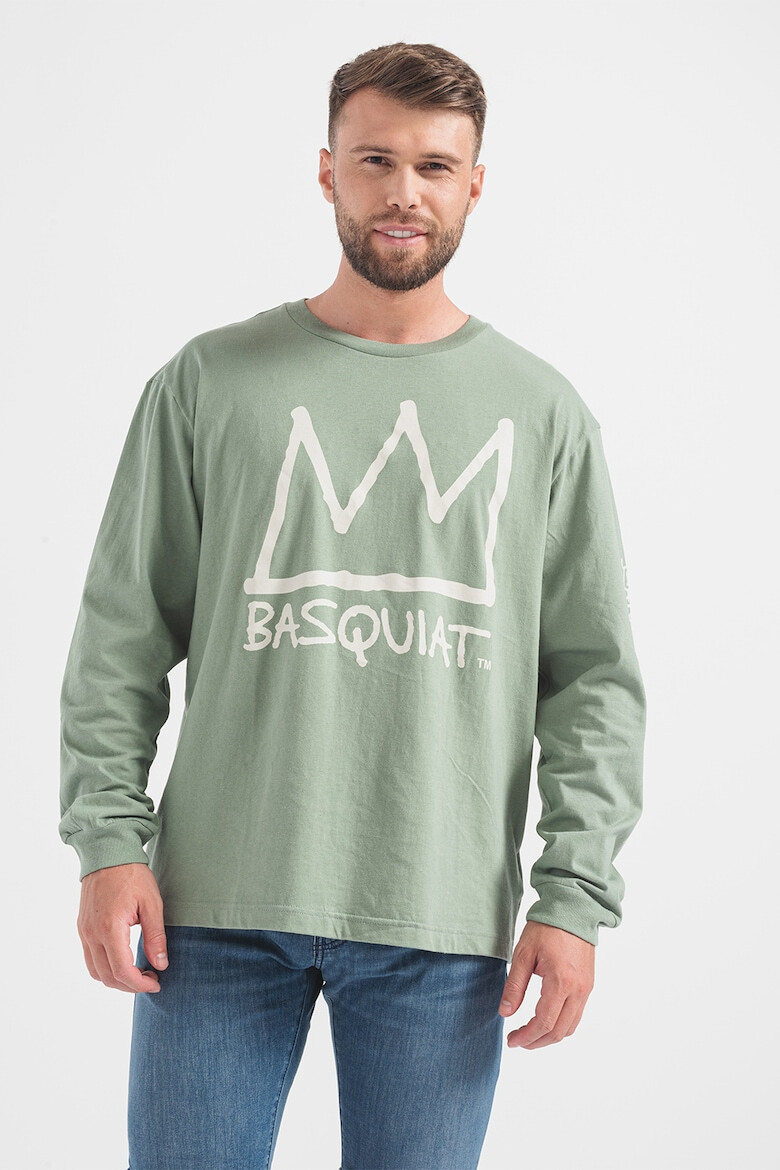 GAP Bluza cu imprimeu Basquiat - Pled.ro