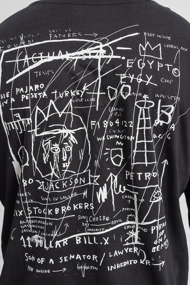 GAP Bluza cu imprimeu Basquiat - Pled.ro