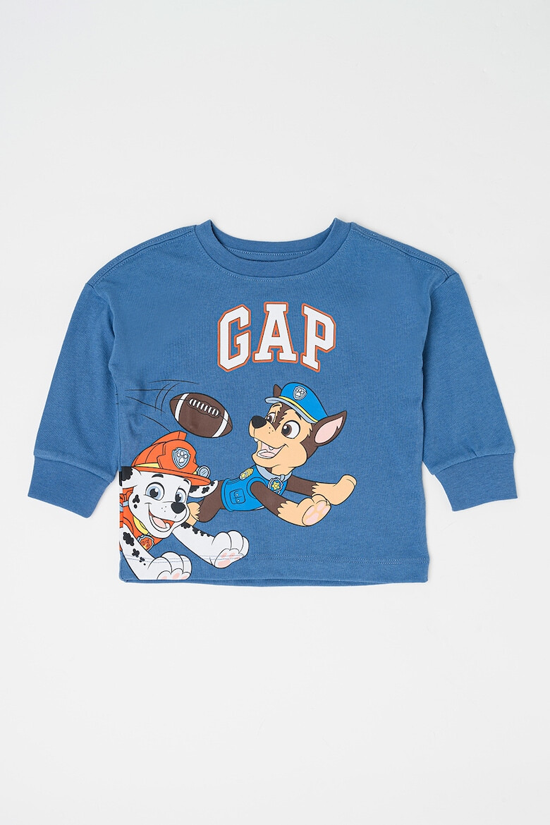 GAP Bluza cu imprimeu cu desene si logo - Pled.ro