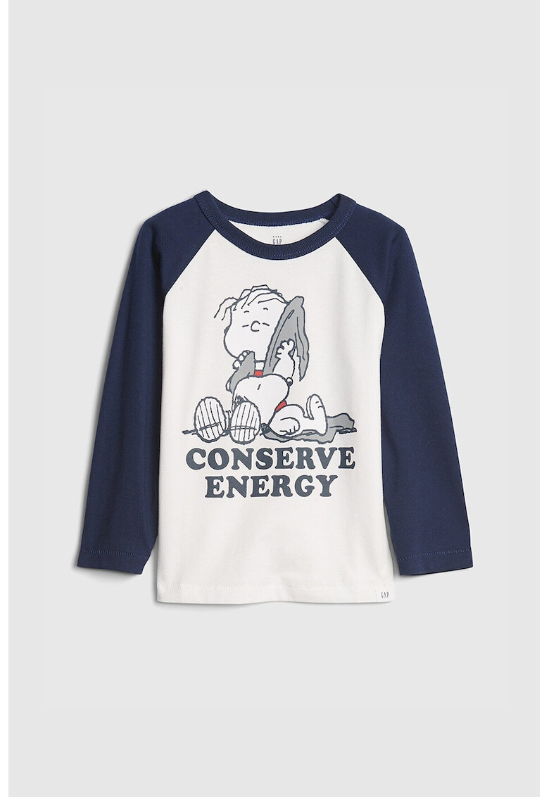 GAP Bluza cu imprimeu Snoopy - Pled.ro