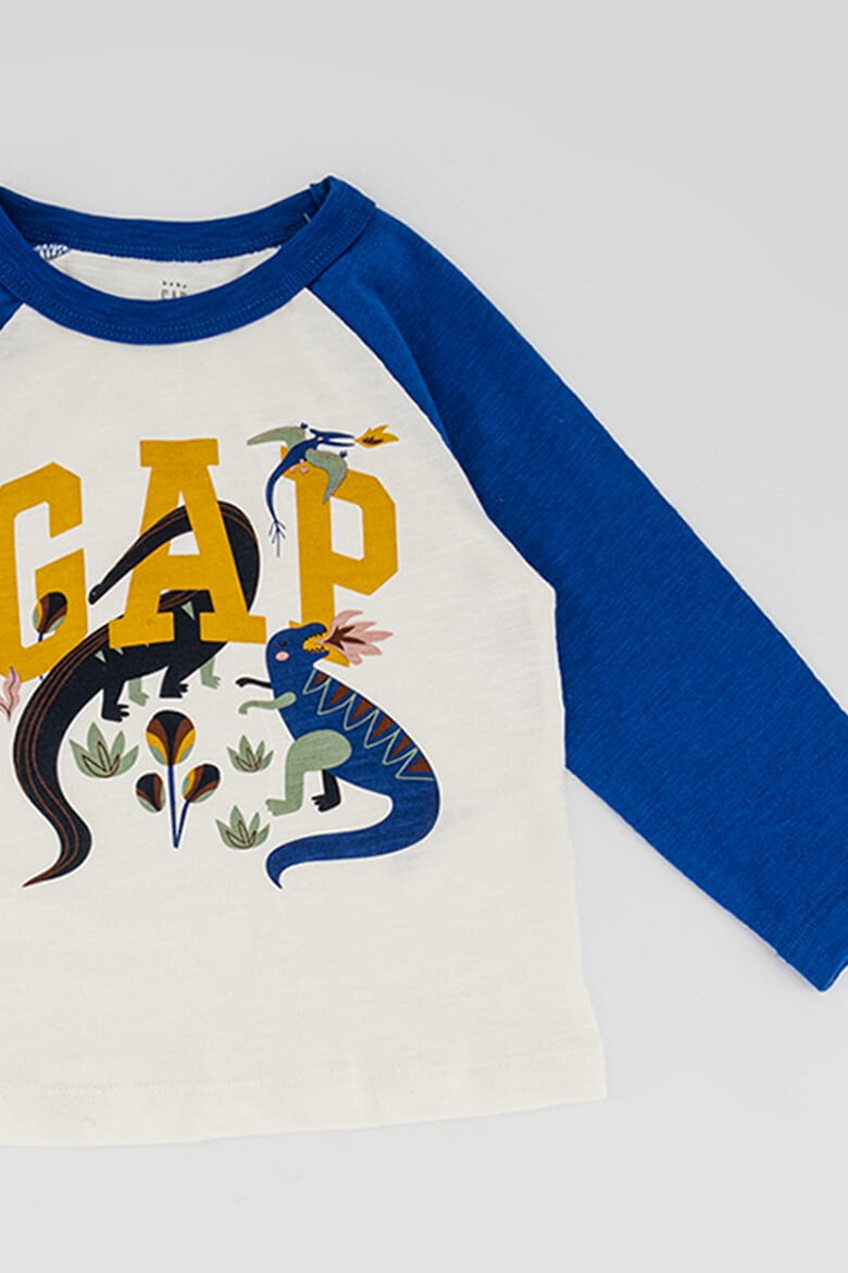 GAP Bluza cu model colorblock si maneci raglan - Pled.ro