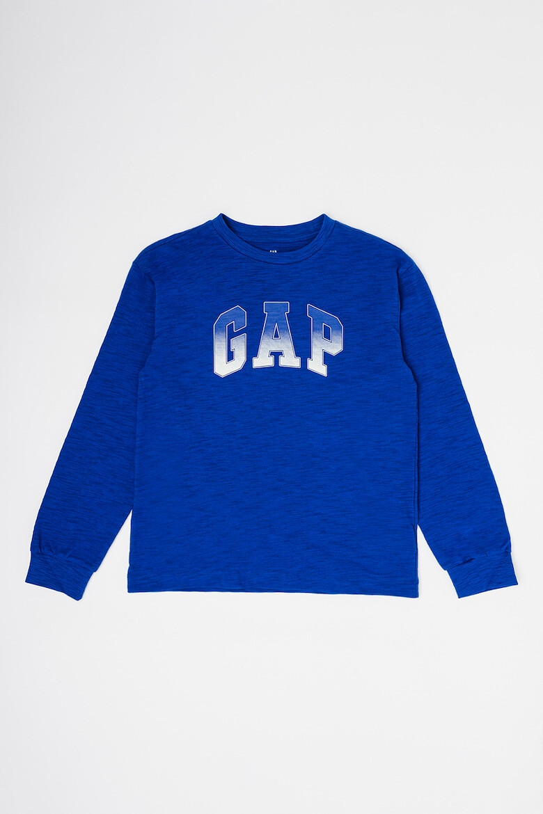 GAP Bluza de bumbac cu imprimeu logo - Pled.ro