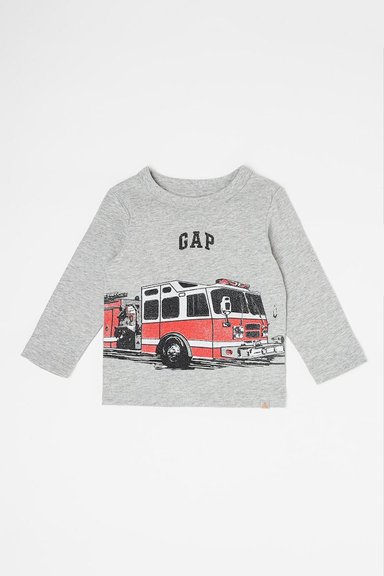 GAP Bluza de bumbac organic cu imprimeu - Pled.ro