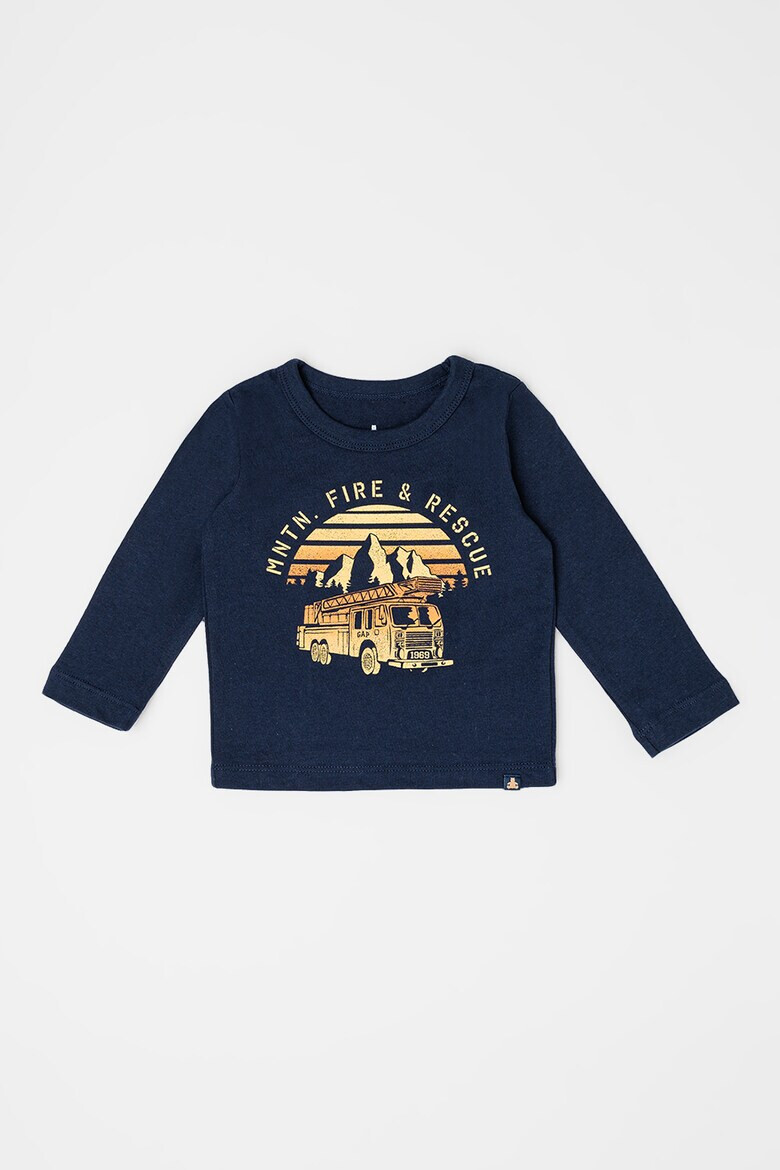 GAP Bluza de bumbac organic cu imprimeu - Pled.ro