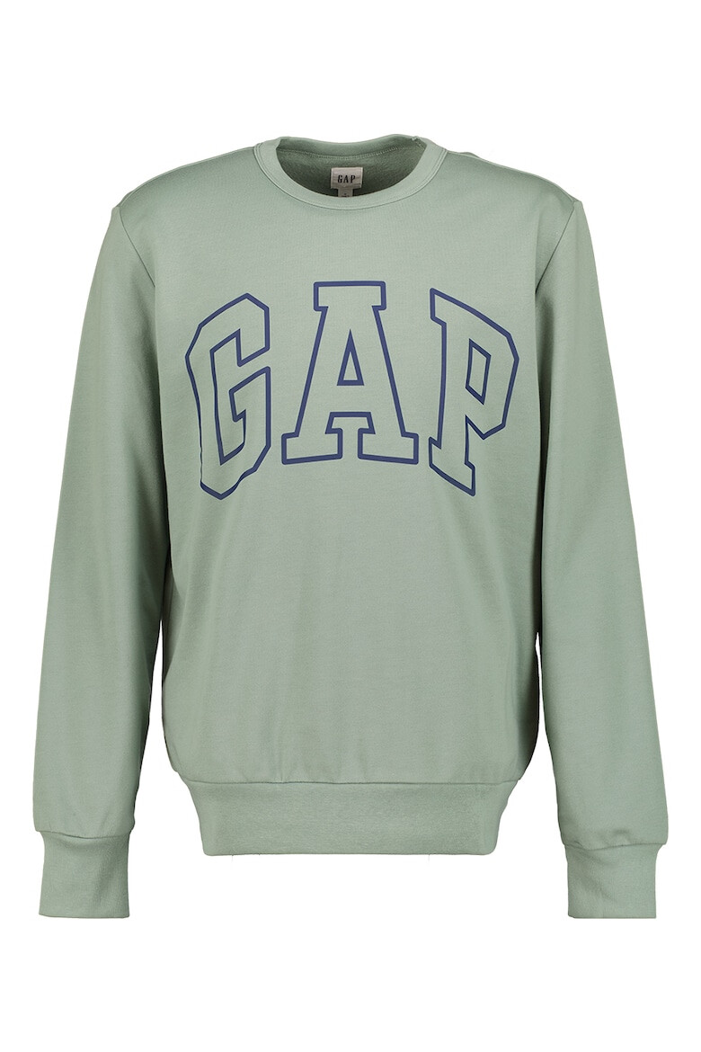 GAP Bluza de trening cu decolteu la baza gatului si logo - Pled.ro