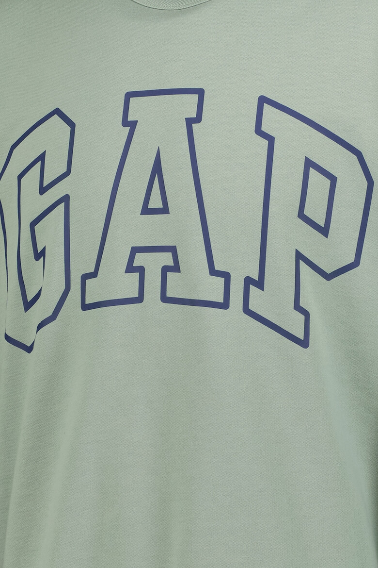 GAP Bluza de trening cu decolteu la baza gatului si logo - Pled.ro