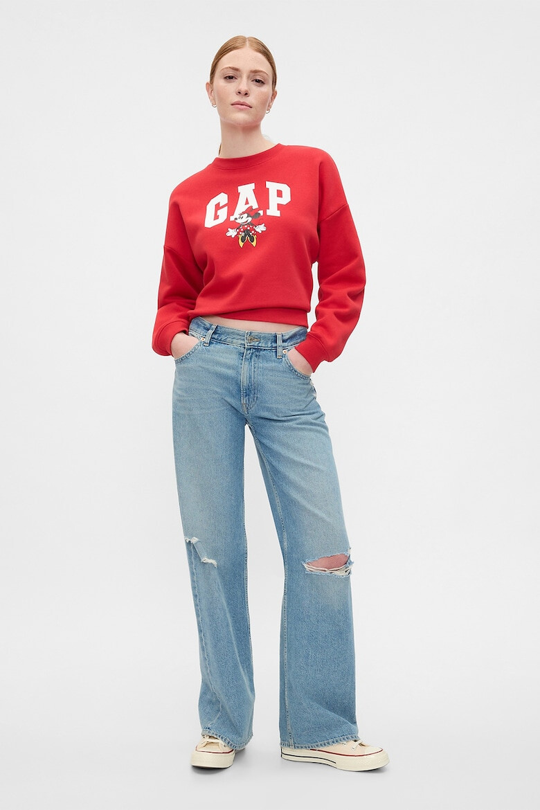 GAP Bluza de trening cu imprimeu Minnie Mouse - Pled.ro