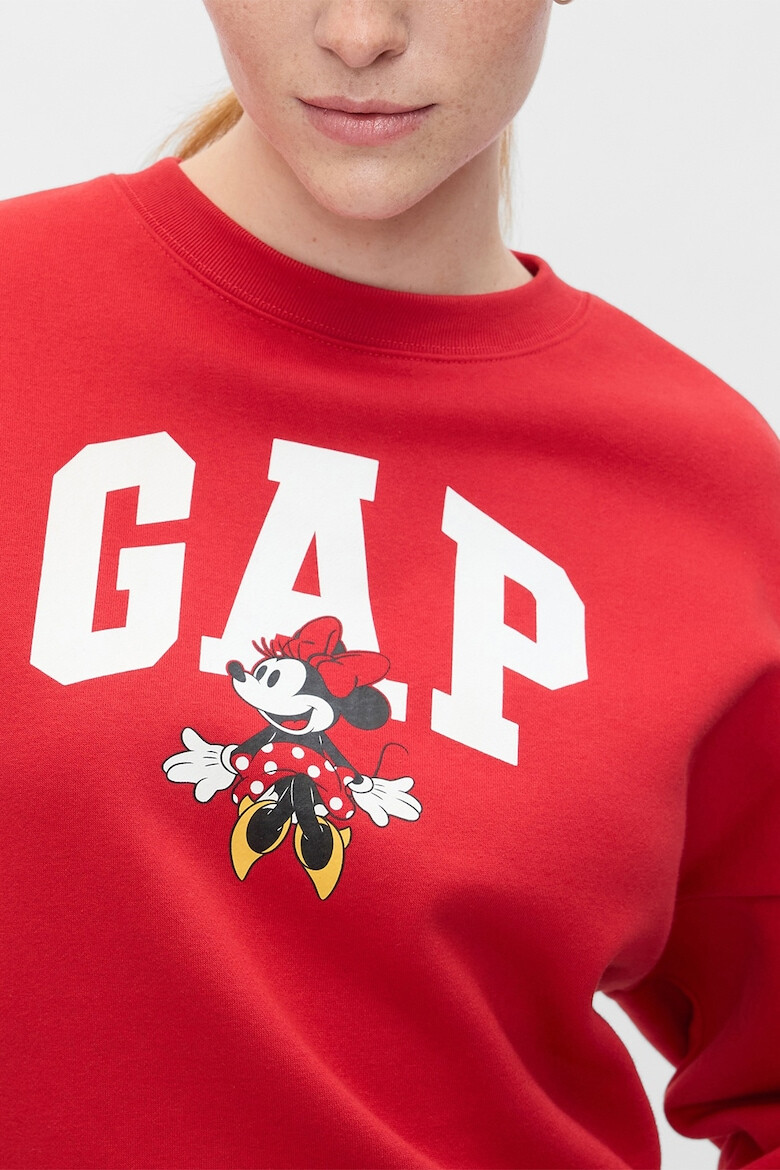 GAP Bluza de trening cu imprimeu Minnie Mouse - Pled.ro