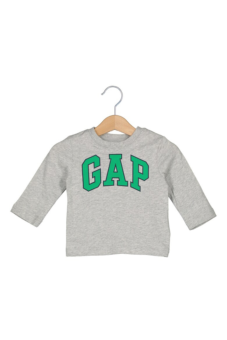 GAP Bluza din bumbac cu imprimeu logo - Pled.ro