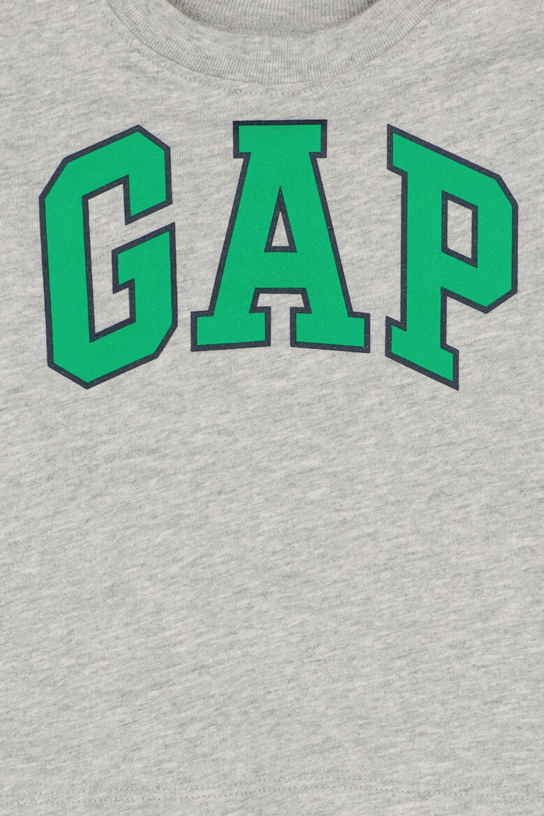 GAP Bluza din bumbac cu imprimeu logo - Pled.ro