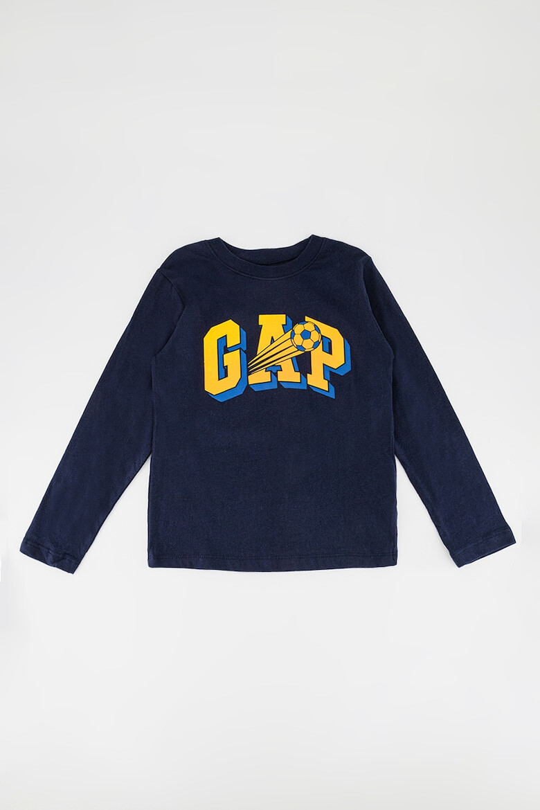 GAP Bluza din bumbac cu imprimeu logo si grafic - Pled.ro